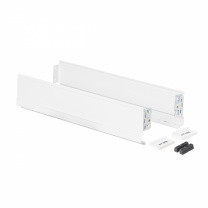 Комплект ультратонких боковин Qtype Evolution L-500 H=76 белый ДСП16мм фотография