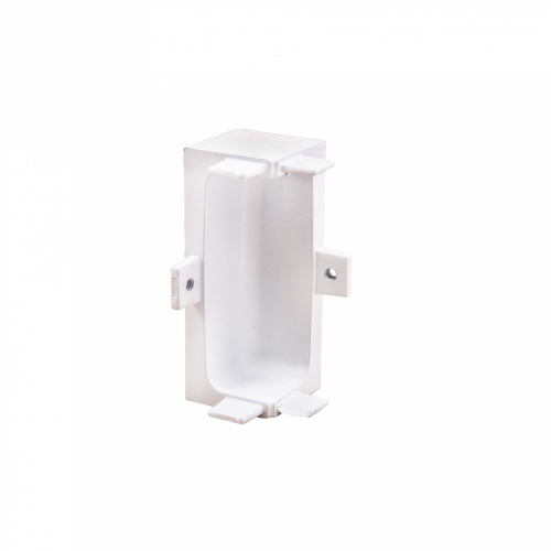 Уголок металлич. внутренний к профилю Gola, С-образный белый глянец 3 AKS_1