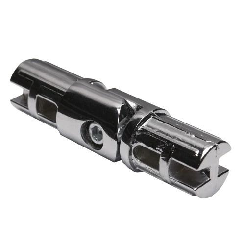 Соединитель 2-х труб d25 (544) петельный, хром AKS_1