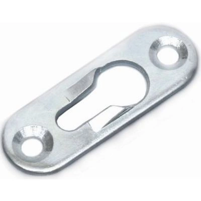 Пластинка зацепная 42*14*2 ВА белый цинк, AKS_1