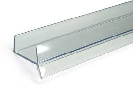 Профиль цоколя уплотнительный ПВХ 16мм (3,0м=1шт), бесцветный, Е, РП _1