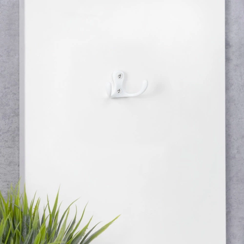 Крючок меб. двухрожковый мет. WP19 белый матовый GRIDLI_4