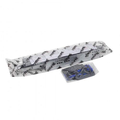 Направляющая скрытого монтажа L-300 с доводчиком ДСП до16mm с замками PRIME by AKS 3D полное выдвижение_3