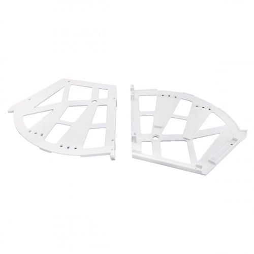 Крепление в шкаф для обуви трехрядное, белый РП_1