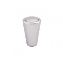 Ручка меб. кнопка пластик. PK03/K3 металлик AKS Ручка меб. кнопка пластик. PK03/K3 металлик AKS