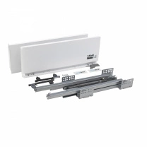 Система ящиков Slimbox AKS L-450 H=175 белый SOFT CLOSE ДСП 16мм фотография