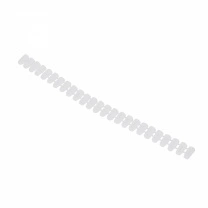 Втулка под саморез на полосе 5*10, пластик, белая (уп/1тыс.шт) AKS