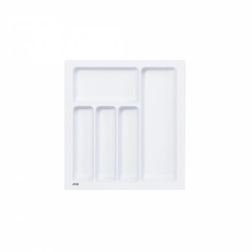 Лоток для столовых приборов 500 PIXEL 435*485, белый AKS_1