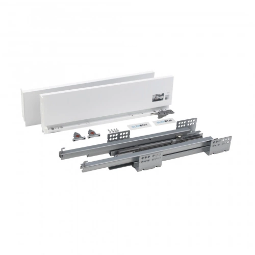 Система ящиков Slimbox AKS L-450 H=128 белый SOFT CLOSE ДСП 16мм_3
