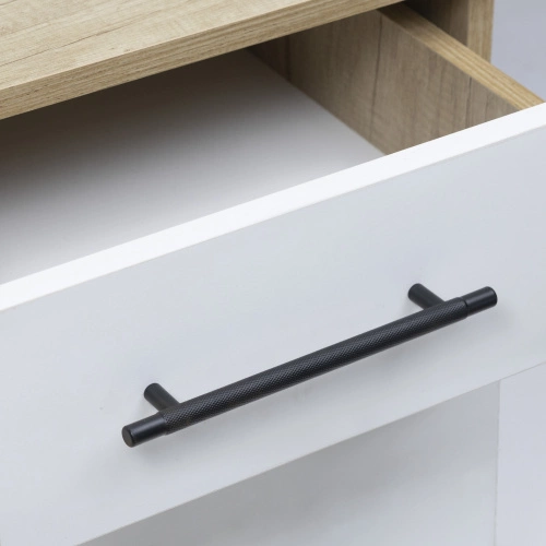 Ручка меб. скоба мет. COBRA 320 черный матовый AKS_5