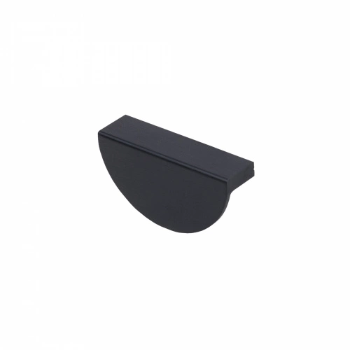 Ручка меб. скоба алюм. FUN 64, черный матовый брашированный, AKS_1