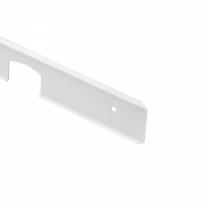 Планка угловая к столешнице 38 Egger белая AKS