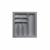 Лоток для столовых приборов 450 BASIC 390*430, серый AKS Лоток для столовых приборов 450 BASIC 390*430, серый AKS