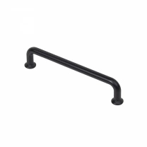 Ручка меб. скоба мет. LOFT 128 матовый черный, AKS фотография