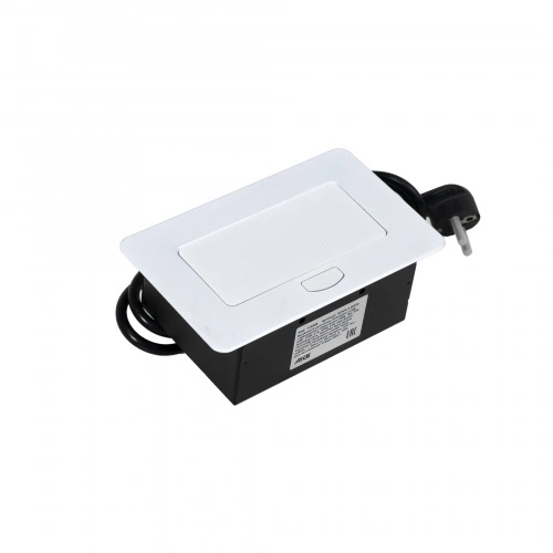 Выдвижной удлинитель Nova 4, 1 розетка, USB A + USB C, белый AKS_3