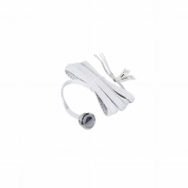 Выключатель сенсорный, с диммированием, врезной, 12V/24V, 60W/120W, синяя подсветка, цвет хром, без коннекторов, AKS