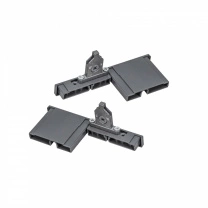 Держатель передней стенки внутреннего ящика H=90 Slimbox AKS графит