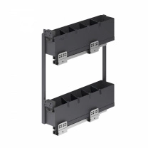 Выдвижная корзина-карго 150 ICON крепл.боковое/левое, графит PRIME by AKS фотография