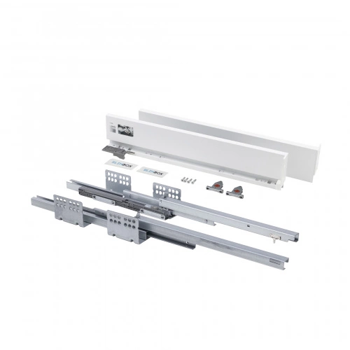 Система ящиков Slimbox AKS L-350 H=90 белый SOFT CLOSE ДСП16мм_3