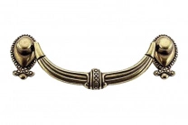 Ручка меб. скоба мет. FLY 96 старое золото AKS фотография