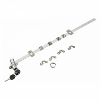 Замок для выдвижных 4-х ящиков механический центральный 288/800 AKS фотография