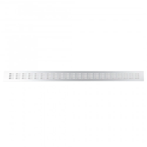 Решетка вентиляционная 800х60мм серебро алюминий AKS _3