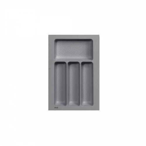 Лоток для столовых приборов 400 PIXEL 315*485, серый AKS_1