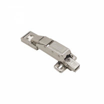 Петля д/стекла накладная с доводчиком h0 clip-on AKS PLUS (саморезы, заглушки) под клей фотография