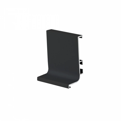 Профиль алюм. GOLA L-образный, 5.5м, черный AKS_1