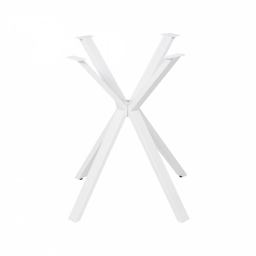 Подстолье VECTOR h714 под круглую столешницу, белый муар AKS_1