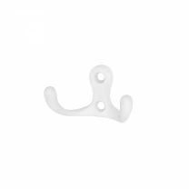 Крючок меб. двухрожковый мет. WP19 белый матовый GRIDLI фотография