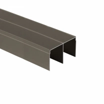 Профиль алюминиевый SENATOR шампань направляющая верхн. L-6000 мм АЛЮТЕХ Профиль алюминиевый SENATOR шампань направляющая верхн. L-6000 мм АЛЮТЕХ