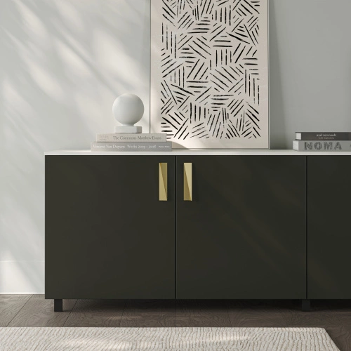 Ручка меб. скоба мет. SANGRITA 64 золотой песок, AKS_8