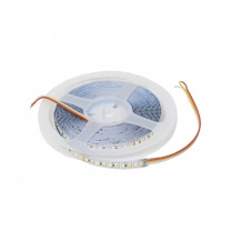 Лента светодиодная двухцветная (CCT) - 14,4W/m, 24V, 8мм, 2835, 180 д/м, IP20, тепл-холод белый, 5м, AKS фотография