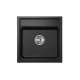 Мойка кварц, прямоугольная, KS-5002, 500*510мм, черный металлик, на столешницу, Granula_preview_1