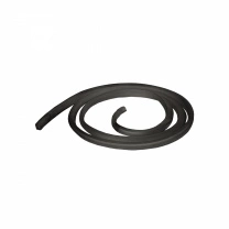 Уплотнитель ПВХ вставной черный SENATOR тип U BY (1рул.=100пог.м. ), 7,0х7,6 мм AKS фотография