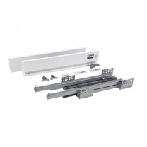 Система ящиков Slimbox AKS L-400 H=90 белый SOFT CLOSE ДСП 16мм фотография