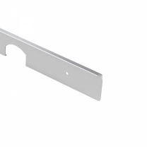 Планка угловая к столешнице 38 Egger алюминий REJS фотография