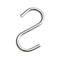 Крючок на трубу d16 (к-т 10шт) хром AKS фотография