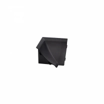 Уголок ПВХ внутрен. к плинтусу LР NW чёрный (55) EL-MECH-PLAST