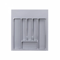 Лоток для столовых приборов 500 TR-01 (440*495*45), серый GRIDLI