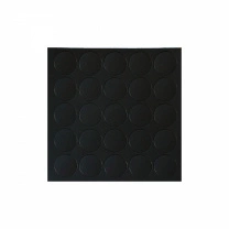 Заглушка самоприлипающая к эксцентрику графит грей (20044) FOLMAG (лист-28шт.) фотография