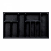 Лоток для столовых приборов 900 PIXEL 830*485, черный AKS