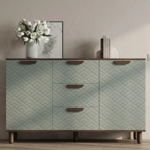 Ручка меб. скоба деревянная LIANA 128 ясень, AKS_8