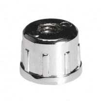 Заглушка внутр. трубы d25 (511Е) 0,6-0,8 с резьбой М10, хром AKS фотография