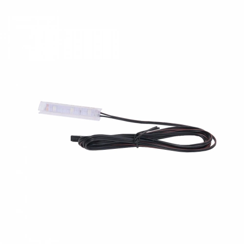 Клипса светодиодная klips-p-01, 12VDC/0,25W, пластиковая, теплый белый, AKS_1