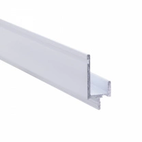 Ручка-профиль алюм. врезная L-образная, 4м, белый AKS