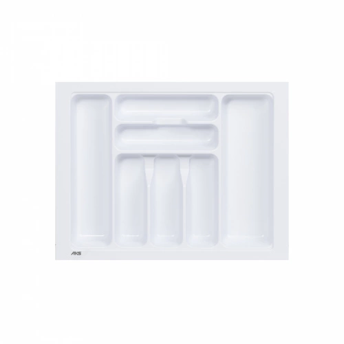 Лоток для столовых приборов 600 BASIC 540*430, белый AKS_1