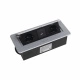 Выдвижной удлинитель Nova USB, 2 розетки, USB A + USB C, алюминий, AKS_preview_1