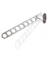 Вешалка с отверстиями, хром AKS